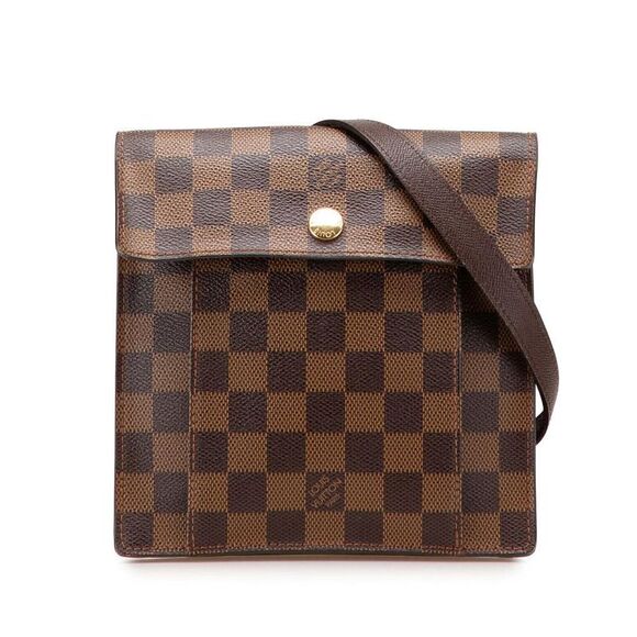 louis vuitton Handbags - Pre Loved louis vuitton Cite Shoulder Bag Women Brown Crossbody Bags